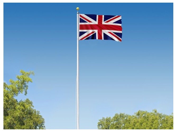 Union Jack Flag 0.9m x 1.5m Carousel 2