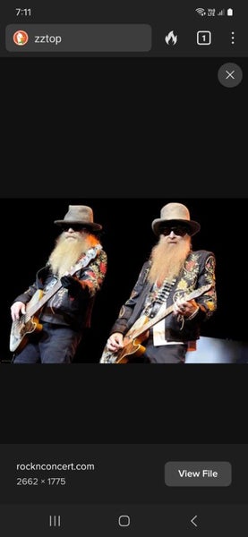 ZZ Top tickets x4 Carousel 1