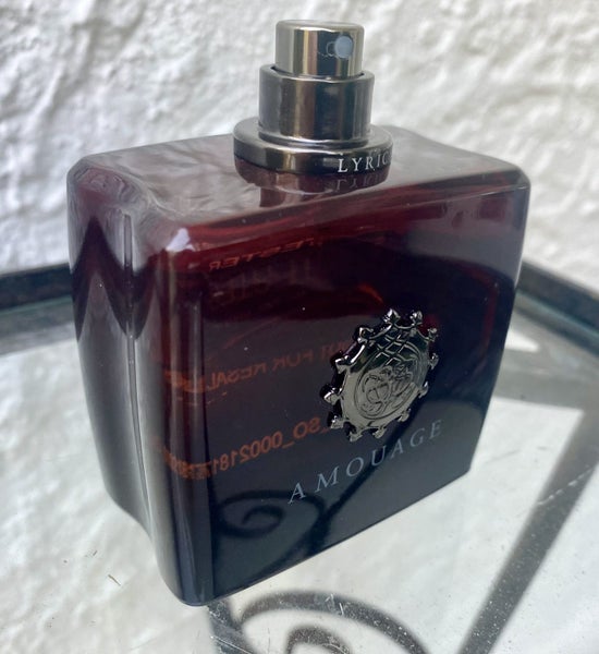 Amouage LYRIC Unisex Niche fragrance * Previous Batch 100ml Tester 75mls remain Carousel 2