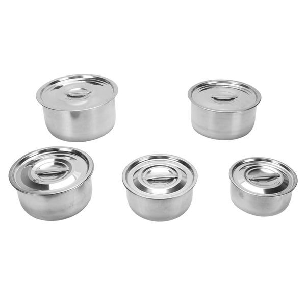 stock pot set Soup Pot Set Stainless Steel Multifunctional Minimalist and Carousel 8