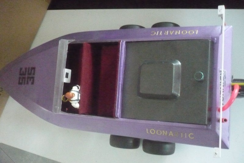 RC JET BOAT (start bid reflects cost of electronics only) Carousel 2