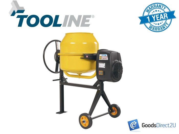 Tooline 125L Concrete Mixer Carousel 1