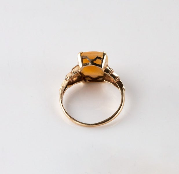 10 carat Gold Cameo ring Carousel 6