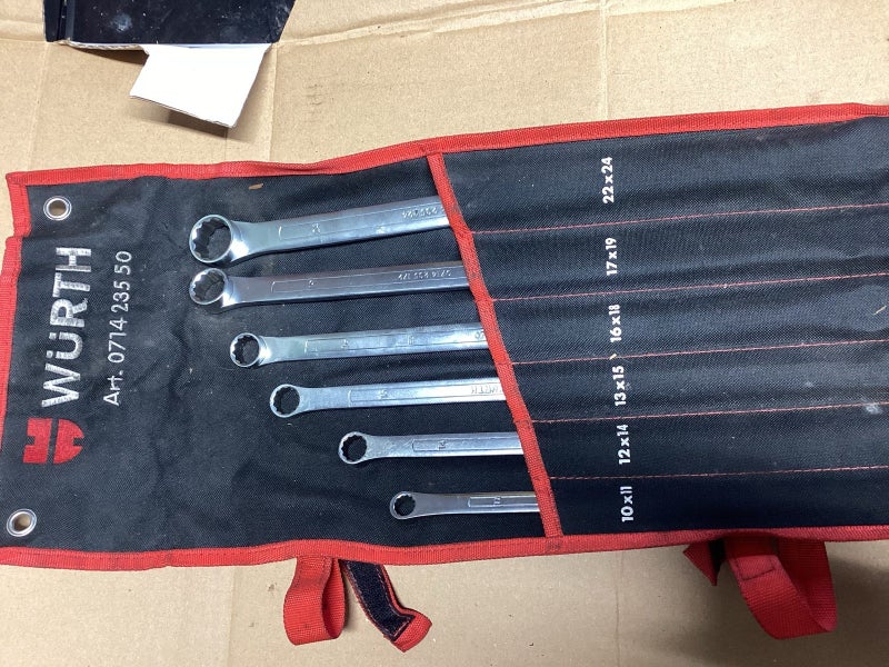 Worth long spanner set Carousel 1