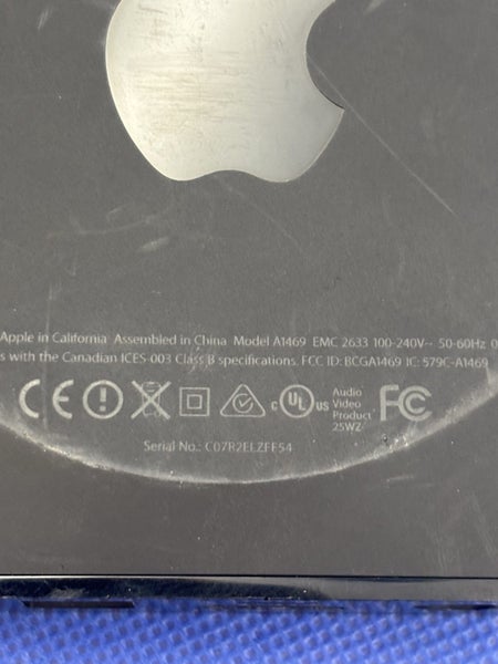 Apple TV (A1469) – With Remote & Power Cord. #150 Carousel 2