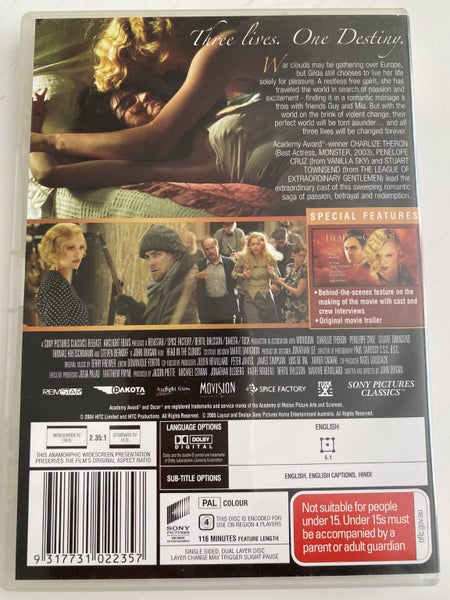 Head In The Clouds DVD (thriller) #145564466606478850110