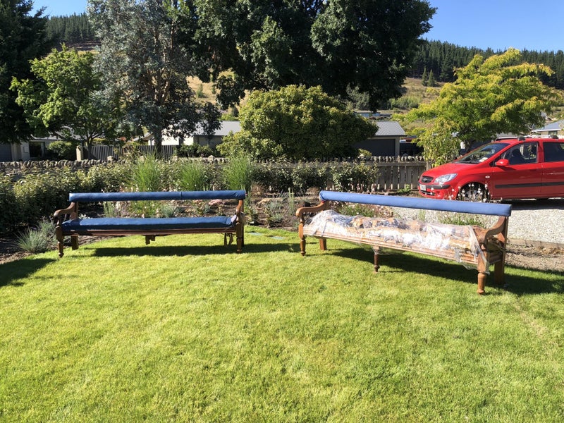 Vintage Bench Seats - Project Carousel 1