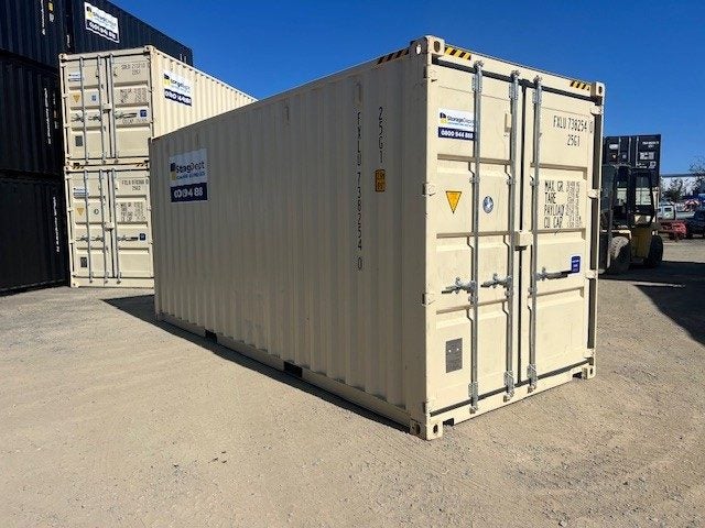 20FT High Cube New Build Shipping Container Beige Carousel 2