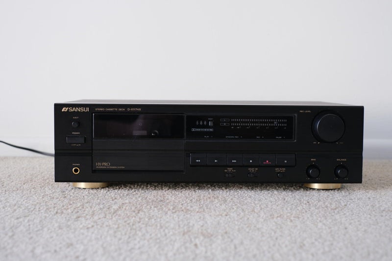 Sansui D-X 117 HX Tape Cassette player/recorder Carousel 1