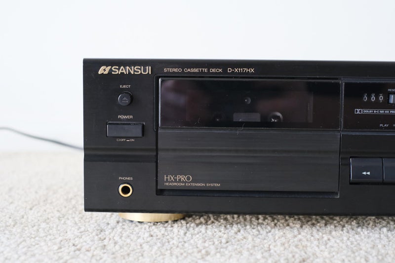 Sansui D-X 117 HX Tape Cassette player/recorder Carousel 2