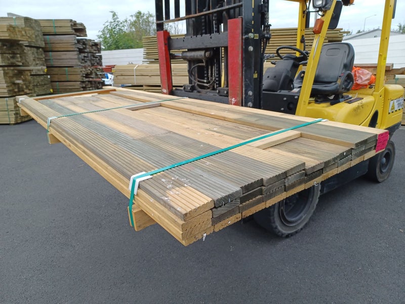 KEYLAND DECKING - 90 x 21mm H3.2 KD - GRIP TREAD - 107.4m - TS7403 Carousel 1