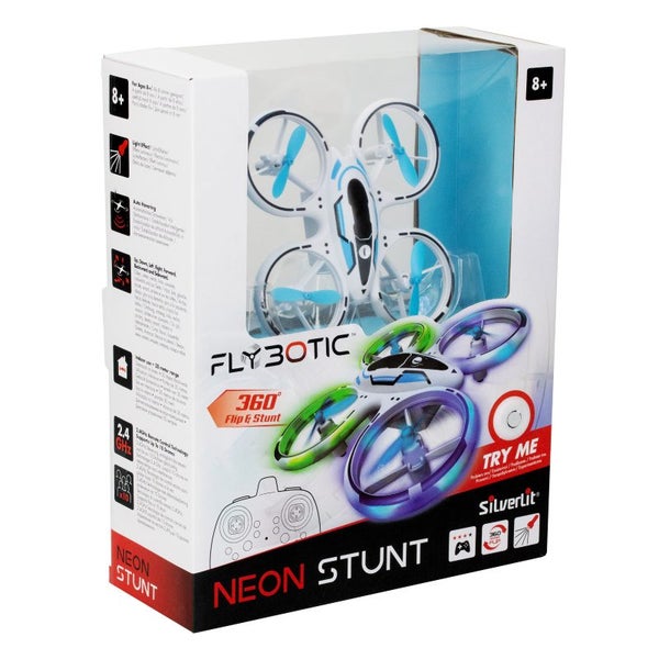 Drone- SILVERLIT FLYBOTIC NEON STUNT Carousel 9