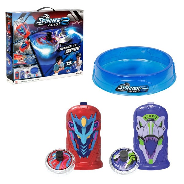 SILVERLIT SPINNER MAD 2 BATTLE PACK Carousel 1