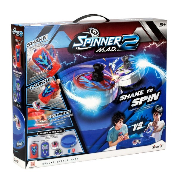 SILVERLIT SPINNER MAD 2 BATTLE PACK Carousel 8