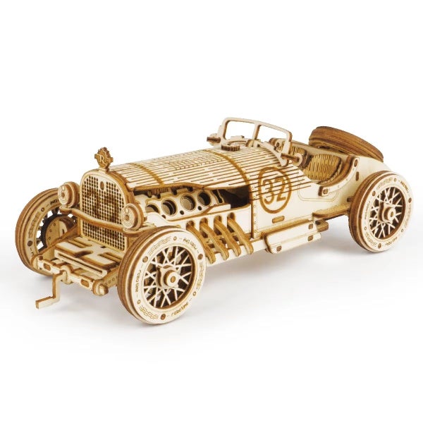 3D Wooden Puzzle - Vintage Car Carousel 6