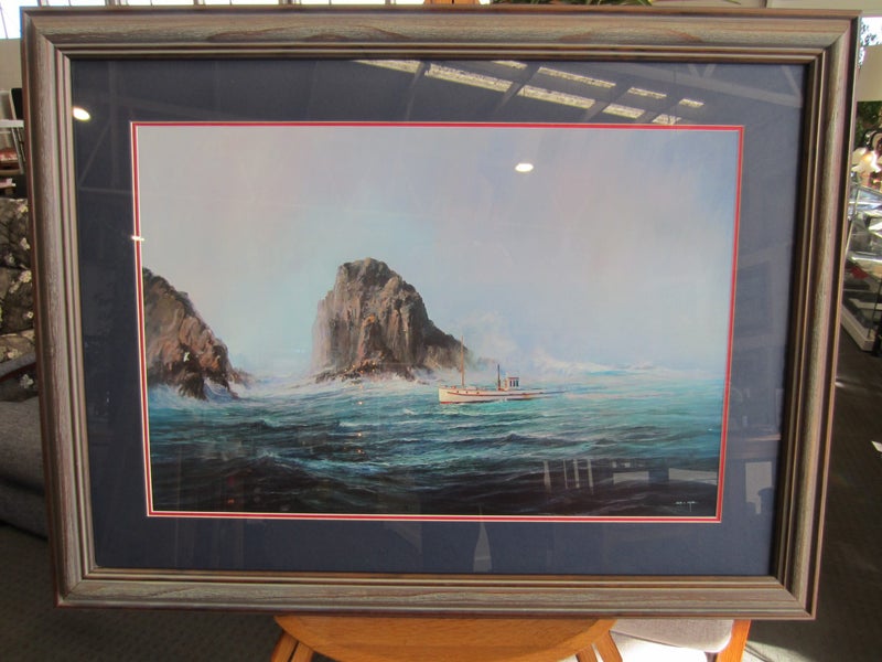 Colin C. Wynn "Racing the Weather, Tory Channel" Limited Edition Framed Print Carousel 1