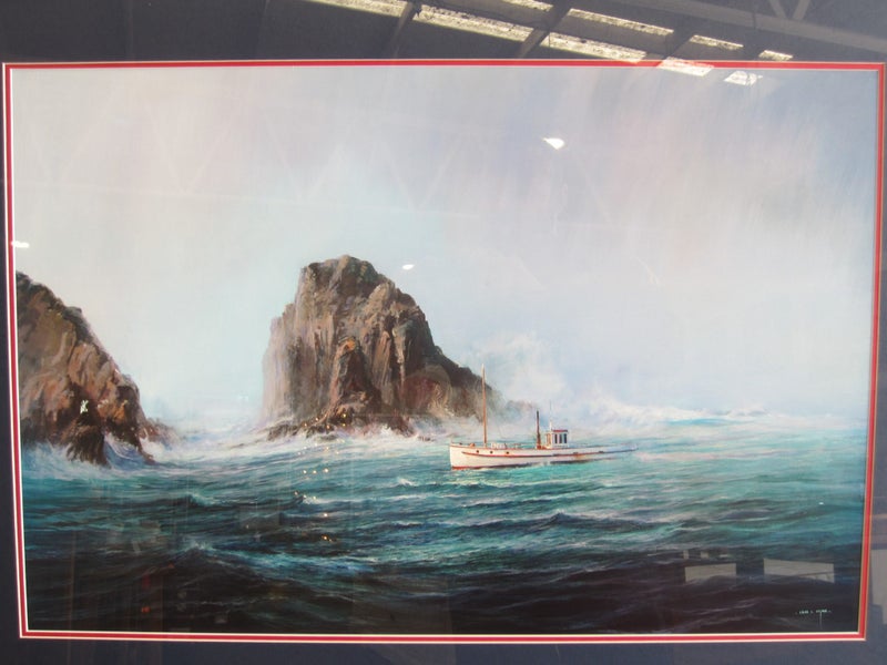 Colin C. Wynn "Racing the Weather, Tory Channel" Limited Edition Framed Print Carousel 2