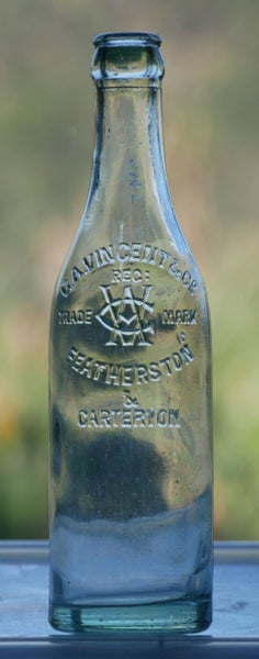 G A Vincent & Co Featherston & Carterton Wairarapa 10oz Crown Top Aerated Water Carousel 1