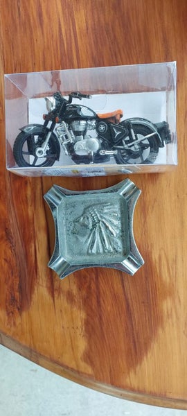 Indian motorcycle and Indian ashtray Carousel 2