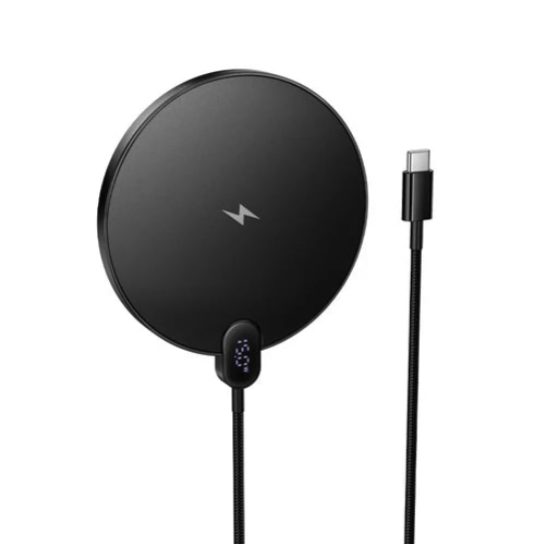 15W Ultra Thin 2 in 1 Wireless Charger w/ LED Charge Status Display Carousel 1