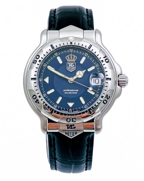 TAG Heuer KING HUSSEIN of JORDAN 6000 Series Quartz Steel Mens Wristwatch WH1115 Carousel 2