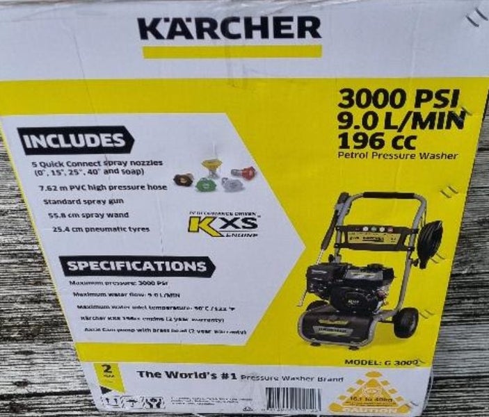 Karcher Model G3000 Carousel 2