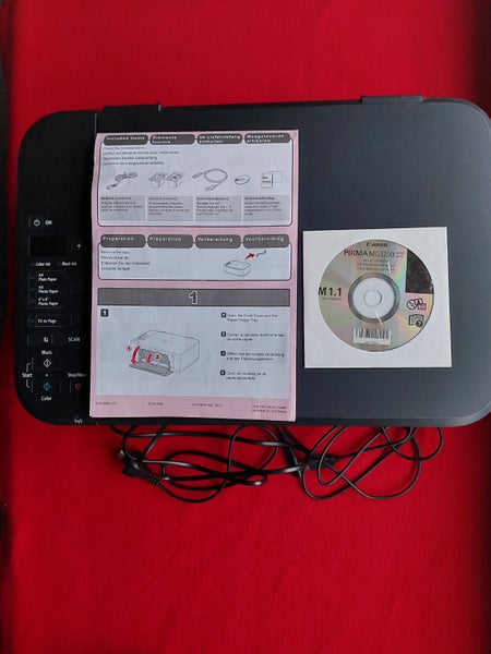 Cannon printer Pixma MG3260: Printing, Copying, Scanning, plus Copy paper Carousel 2