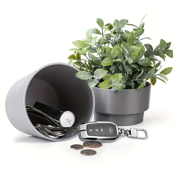 1pc Flower Pot With Hidden Compartment Carousel 1