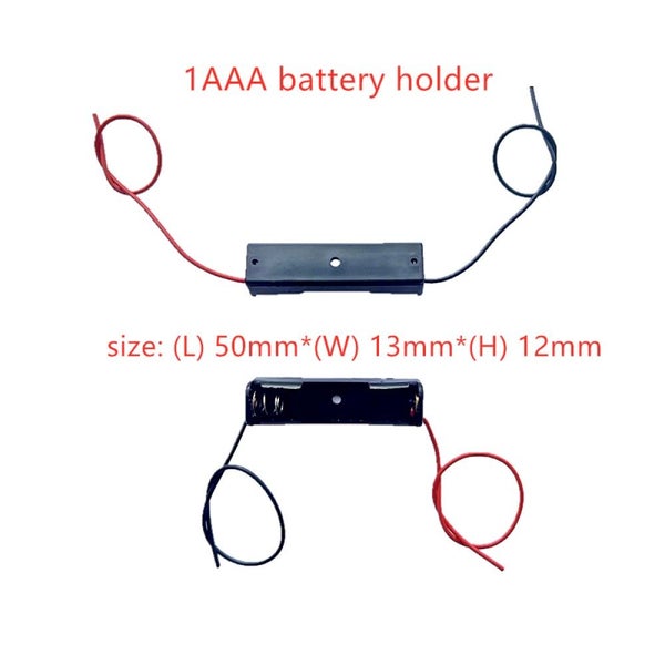 Battery Holder AA - 14500 AAA - 10440 1S 2S 3S 4S options available Carousel 1