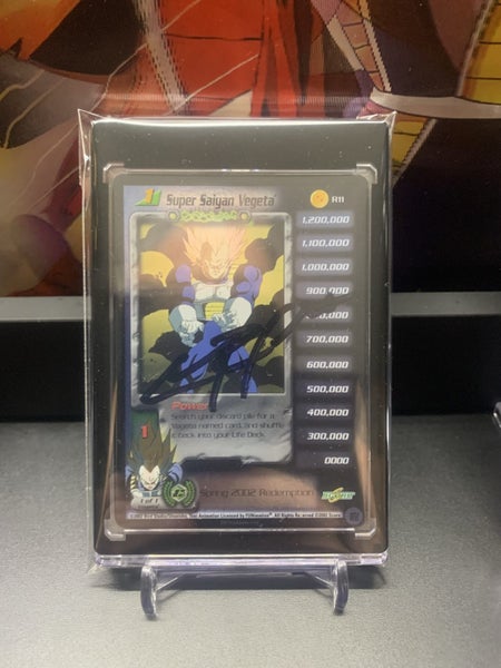 Super Saiyan vegeta signed Dbz score Carousel 1