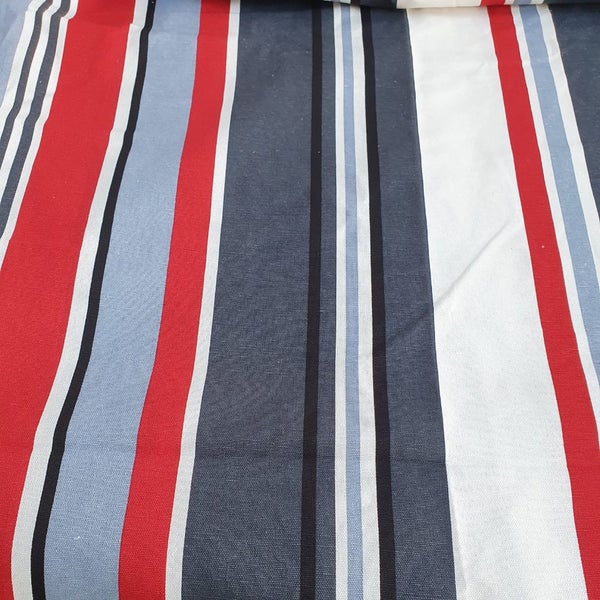 Upholstery fabric - Striped Canvas - (3.4m X 1.5m) Carousel 1