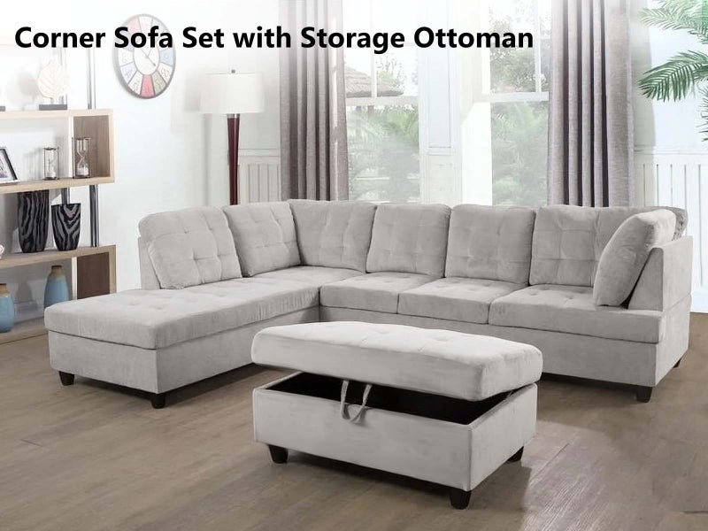 Corner Sofa With Ottoman Carousel 2
