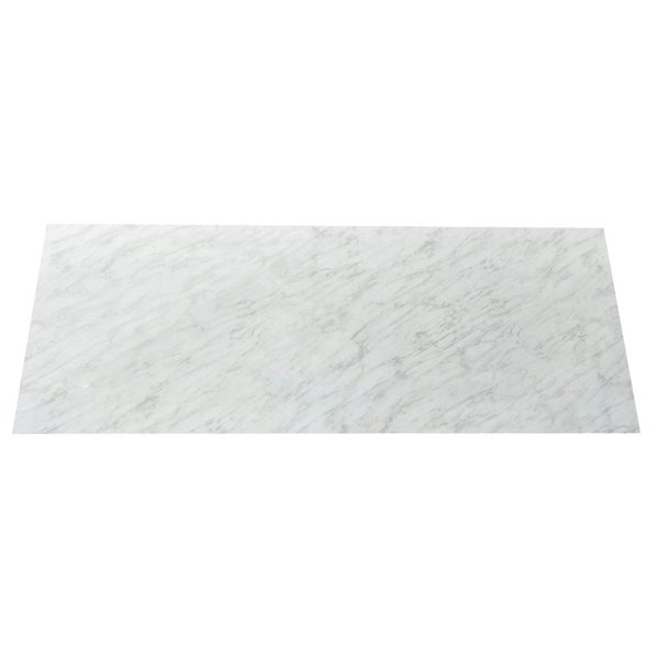 1200MM BENCHTOP WHITE MARBLED GRAIN Carousel 1