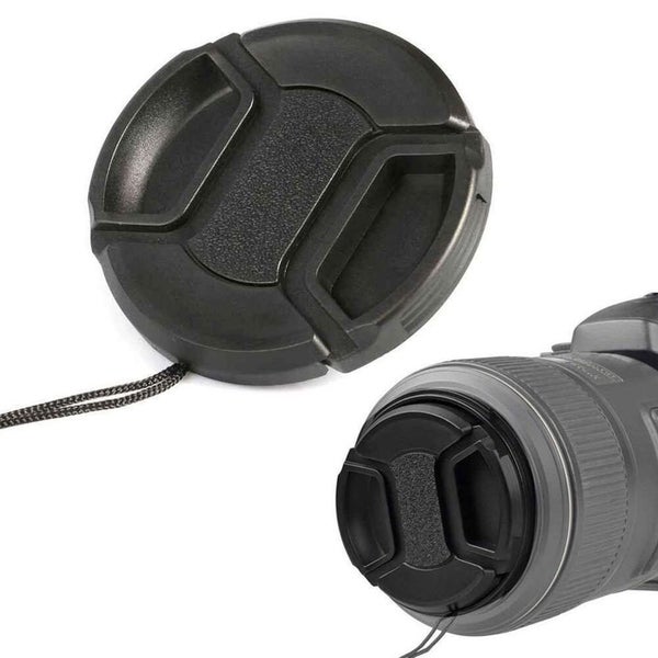Portable 52mm Center Pinch Snap Front Lens Cap Cover for Came Carousel 2