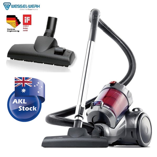 Brand New Akitas Neon MultiCyclonic 2400W Bagless Vacuum Cleaner with Turbo Head Carousel 1