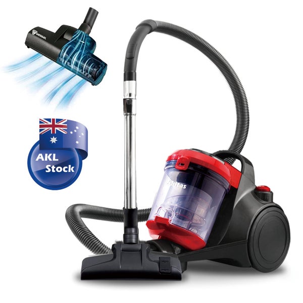 Brand New Akitas C10T Bagless Vacuum Cleaner Cylinder German Wessel Turbo Head Carousel 1