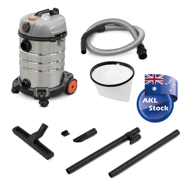 Brand New Akitas 2000W 30L Wet&Dry Vacuum Cleaner Blower with Socket Bagless Carousel 1