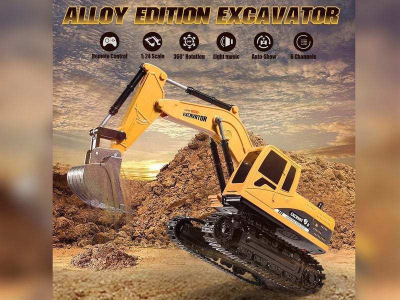 PTN New RC Car Digger Excavator Sale Sale Carousel 2
