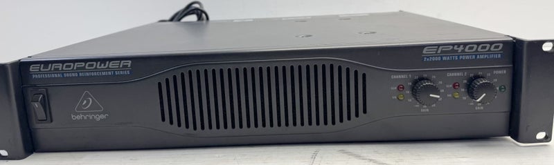 Behringer EP4000 Power Amplifier Carousel 1