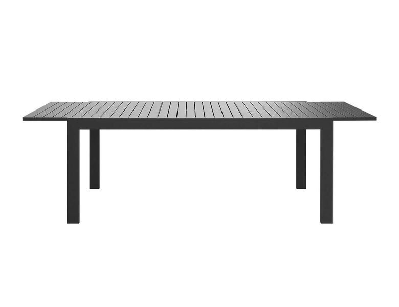 Cumulus Aluminium Outdoor Patio Extension Dining Table 180-240 X 100cm Carousel 2