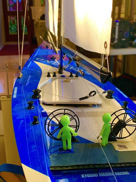 Yacht. Model. Radio Controlled, 1mtr. x 1,440 Carousel 1