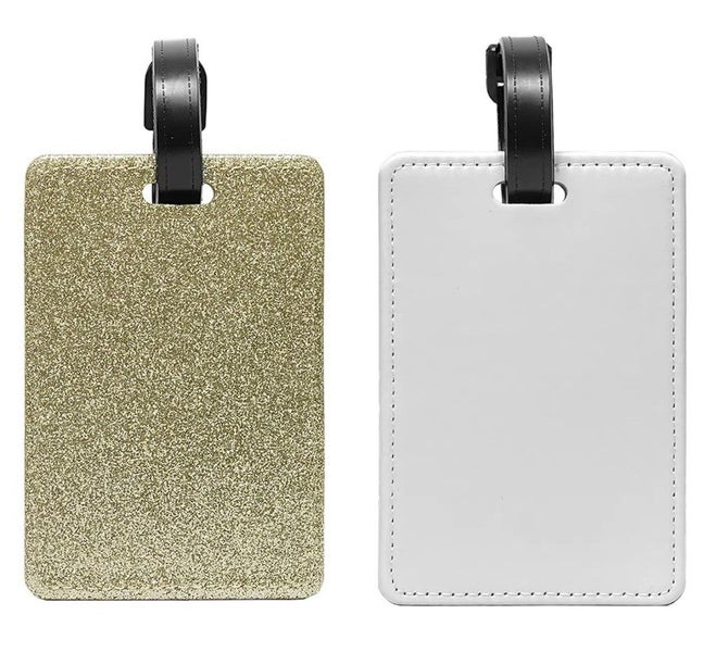 PU Leather Luggage Tags (Set of 12) – Assorted Colours! Carousel 5