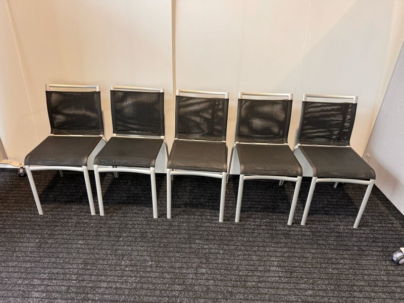 Mesh Chairs x 5 Carousel 4