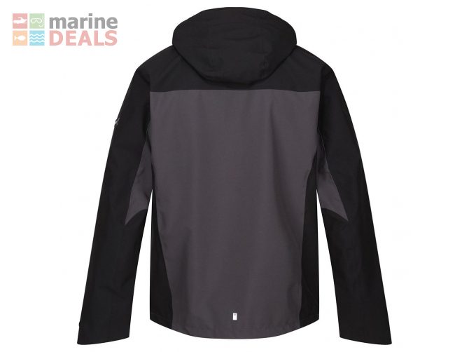 Regatta Birchdale Mens Waterproof Jacket Ash Blac… Carousel 2
