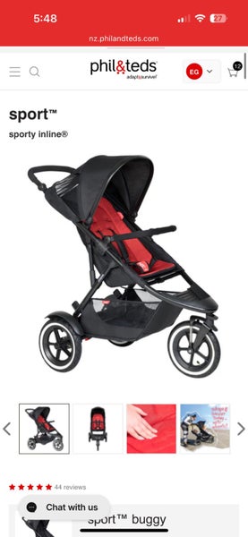 Phil & Ted’s sport double pram & accessories 2021 Carousel 1