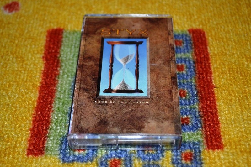 STYX Edge of the Century CASSETTE TAPE Carousel 1