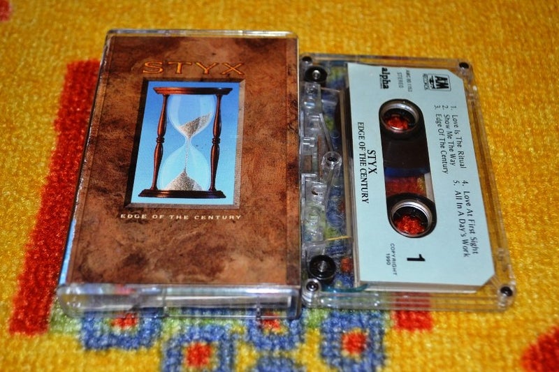 STYX Edge of the Century CASSETTE TAPE Carousel 2