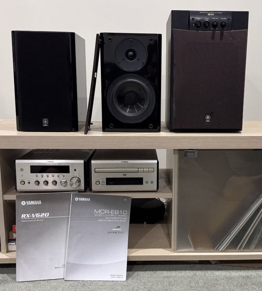 *$1 Res!* Yamaha Receiver + Speakers + Amp Carousel 1