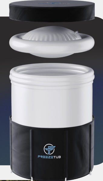 Ice Bath with Halo Lid and 2 Large Silicon Ice Trays (NEW) Carousel 5