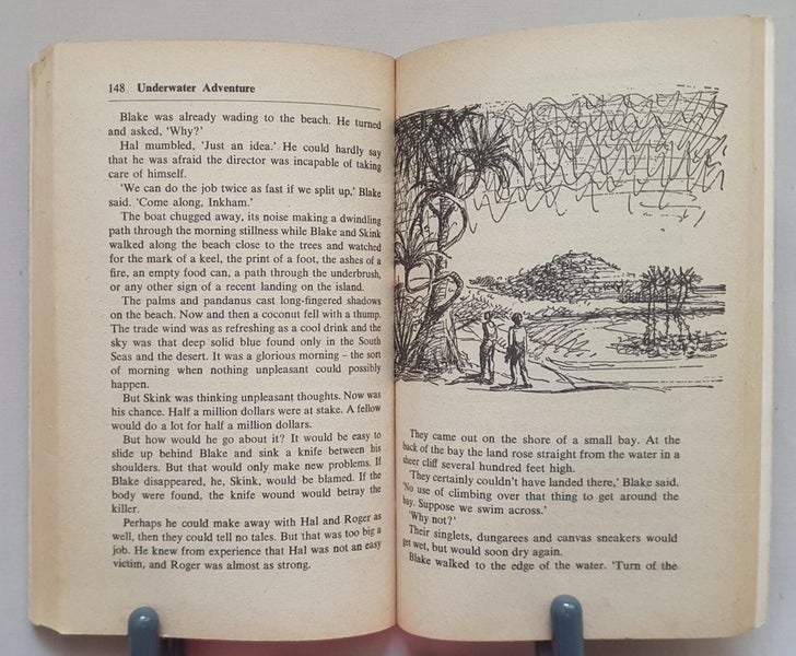 Willard Price: UNDERWATER ADVENTURE (1973, pbk) Carousel 8